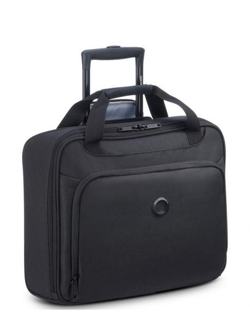 ESPLANADE Chariot pilote, support pc 15,6" noir profond - Pilot case et Sacs ordinateur &agrave; roulettes