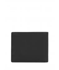 TOMMY HILFIGER TH COMMUTER Porte-feuille en cuire le noir - Portefeuilles Homme - 3