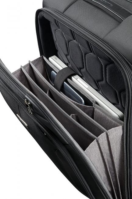 XBR OFFICE Chariot &agrave; bagages &agrave; main, support PC 15,6 " NOIR - Valises cabine