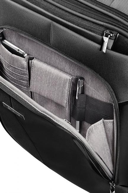 XBR OFFICE Chariot &agrave; bagages &agrave; main, support PC 15,6 " NOIR - Valises cabine