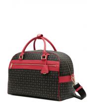 POLLINI HERITAGE TRAVEL Sac de sport avec bandouli&egrave;re laque noire - Sacs de voyage - 2