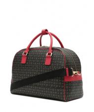 POLLINI HERITAGE TRAVEL Sac de sport avec bandouli&egrave;re laque noire - Sacs de voyage - 3