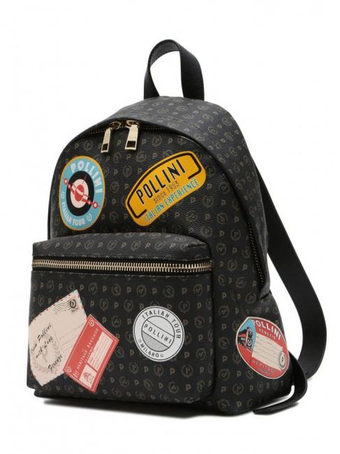 HERITAGE PATCH Sac &agrave; dos Noir - Sacs pour Femme
