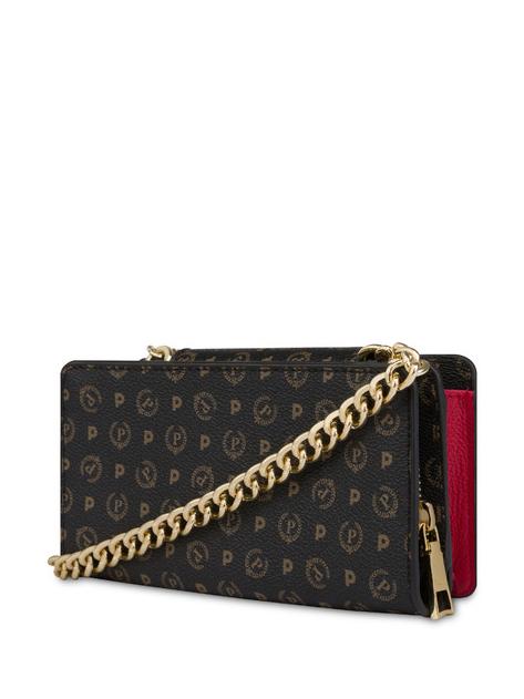 HERITAGE CLASSIC Pochette avec bandouli&egrave;re laque noire - Sacs pour Femme