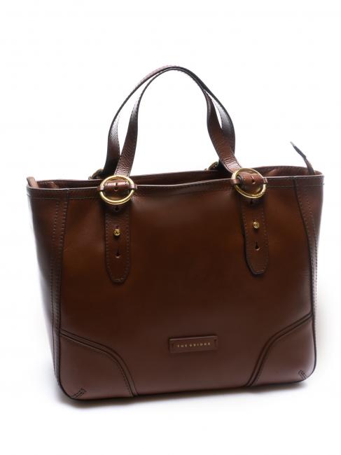 MATILDE Cabas en cuir MARRON - Sacs pour Femme