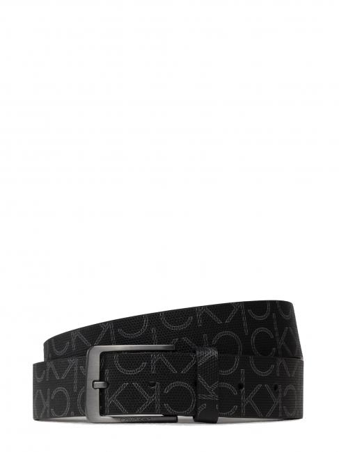 KIT Regalo Porte-cartes + Ceinture toile monogramme - Ceintures