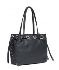 BRACCIALINI MARGOT Sac bandouli&egrave;re en cuir Noir - Sacs pour Femme - 2