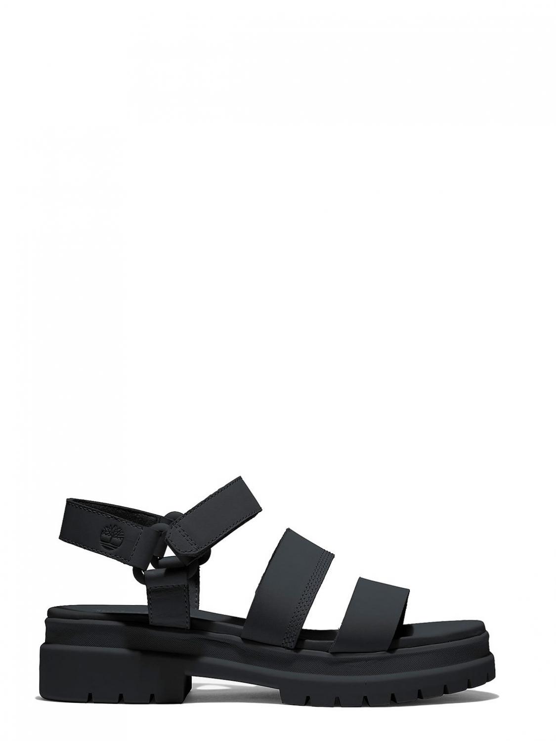 Timberland London Vibe Sandales En Cuir Femme Noir Achetez