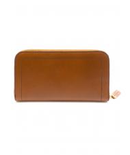 THE BRIDGE PANZANI Porte-feuille en cuire cognac noir abb. or - Portefeuilles Femme - 3