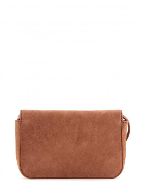 BORSA MINI Mini sac &agrave; bandouli&egrave;re en cuir su&eacute;d&eacute; cannelle - Sacs pour Femme