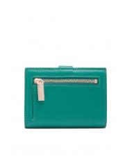 COCCINELLE EASY POCKET Portefeuille en cuir textur&eacute; herbe verte - Portefeuilles Femme - 3