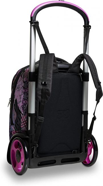 TYRE ROSEGROWE GIRL Sac &agrave; dos &agrave; roulettes amovible Noir - Sacs &agrave; dos &agrave; roulettes