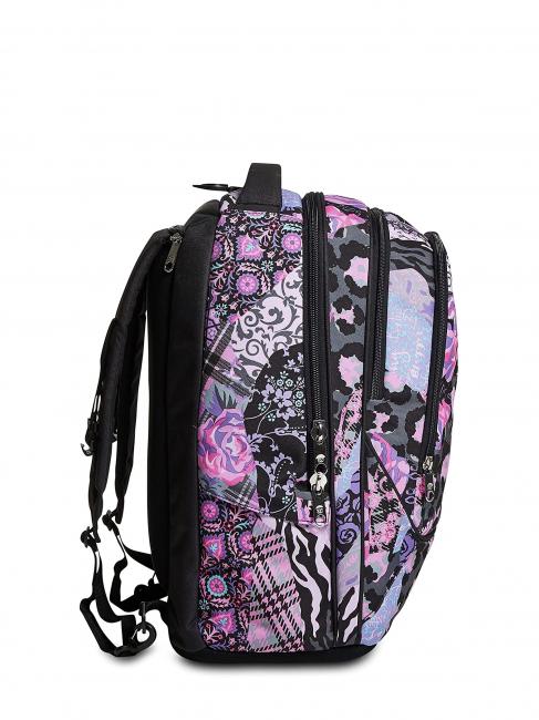 TYRE ROSEGROWE GIRL Sac &agrave; dos &agrave; roulettes amovible Noir - Sacs &agrave; dos &agrave; roulettes