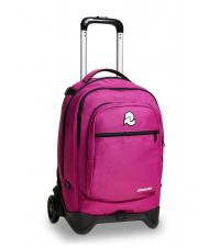 INVICTA NEW WAY NEW PLUG Plain Sac &agrave; dos &agrave; roulettes, amovible festival fuchsia - Sacs &agrave; dos &agrave; roulettes - 2