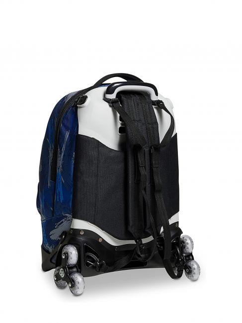 7.1 JACK Crafter Boy Sac &agrave; dos Trolley &agrave; triple roue, amovible Bluedeep - Sacs &agrave; dos &agrave; roulettes