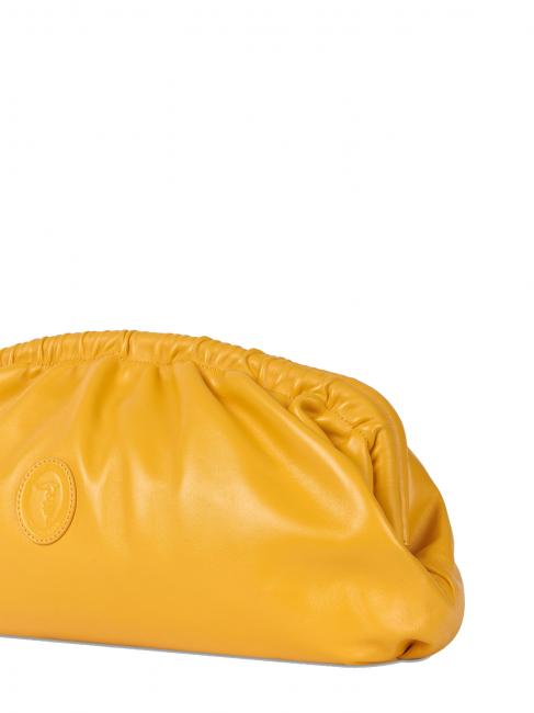 CAMPIONARIO - NUWEV Sac &agrave; main, en cuir jaune - Sacs pour Femme