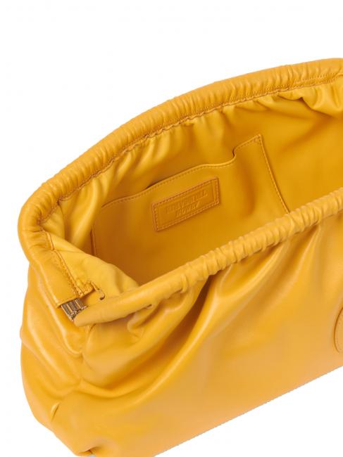 CAMPIONARIO - NUWEV Sac &agrave; main, en cuir jaune - Sacs pour Femme