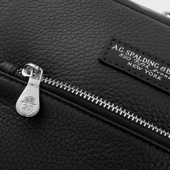 TOURIST Sac en cuir noir - Sacs en Bandouli&egrave;res pour Homme