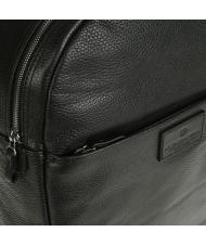 SPALDING VERMONT Sac &agrave; dos pour ordinateur portable 13", en cuir noir - Sacs &agrave; dos pour ordinateur portable - 2