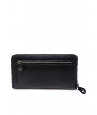 SAMSONITE ATTACK LADY Grand portefeuille en cuir zipp&eacute; NOIR - Portefeuilles Femme - 3