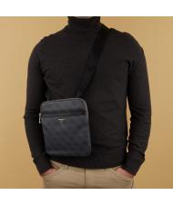 GUESS VEZZOLA Smart Sac plat NOIR - Sacs en Bandoulières pour Homme - 5