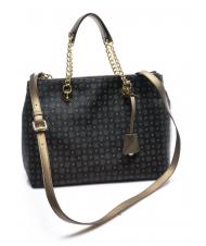POLLINI HERITAGE  Sac avec bandoulière bronze noir - Sacs pour Femme - 2