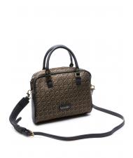 BRACCIALINI MONOGRAM Sac cartable en tissu jacquard - Sacs pour Femme