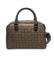 BRACCIALINI MONOGRAM Sac cartable en tissu jacquard classique - Sacs pour Femme - 4
