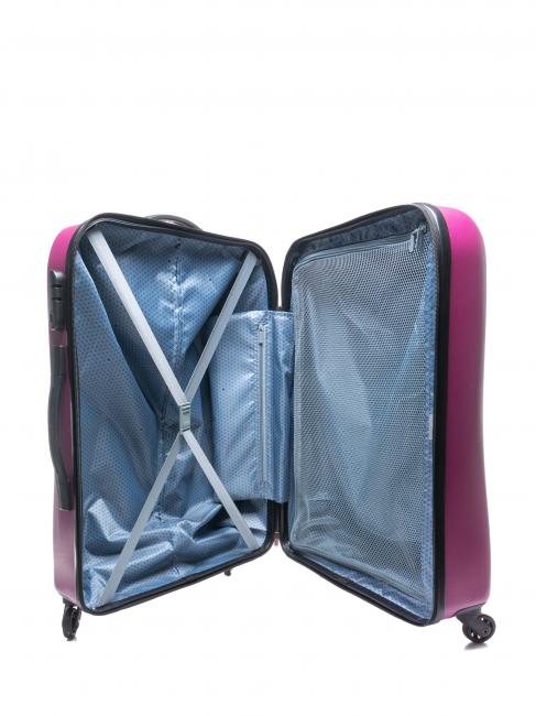 AIRSHIP  Chariot de taille moyenne rouge framboise - Valises Rigides