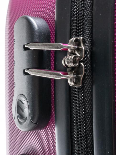 AIRSHIP  Chariot de taille moyenne rouge framboise - Valises Rigides