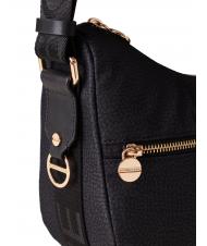 BORBONESE BORBONAIS Sac Hobo LUNA, petit noir foncé - Sacs pour Femme - 3