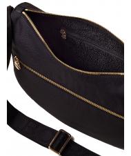 BORBONESE BORBONAIS Sac Hobo LUNA, petit noir foncé - Sacs pour Femme - 5