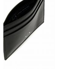 ARMANI EXCHANGE PORTACARD Cuir Noir - Porte-clés - 3