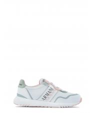 ARMANI EXCHANGE SNEAKERS Donna  op.blanc + rose - Chaussures Femme - 2