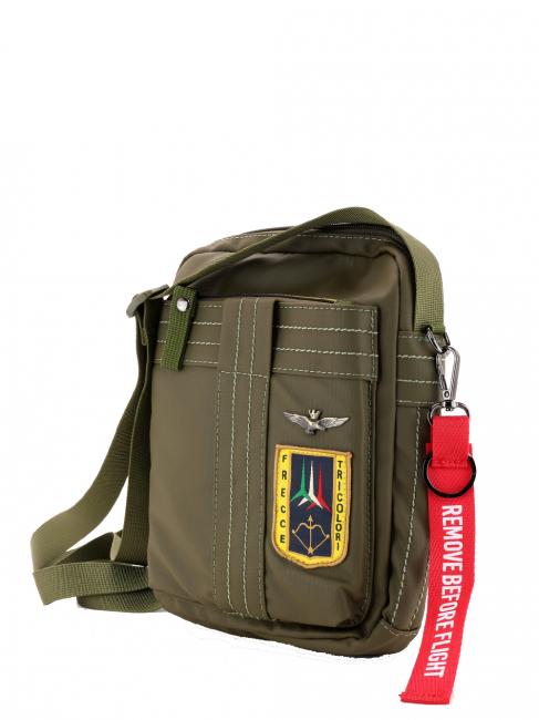 FRECCE Sac d'&eacute;paule vert - Sacs en Bandouli&egrave;res pour Homme