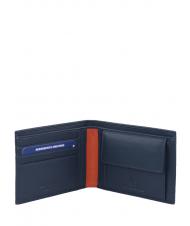 AERONAUTICA MILITARE FIGHTER Portefeuille en cuir pour homme bleu - Portefeuilles Homme - 2