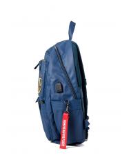 AERONAUTICA MILITARE FRECCE Sac &agrave; dos ordinateur 14" bleu - Sacs &agrave; dos pour ordinateur portable - 3
