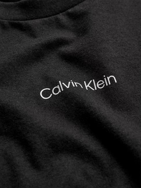 MICRO LOGO T-shirt en coton, coupe classique Ck Noir - T-shirt