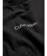 CALVIN KLEIN MICRO LOGO T-shirt en coton, coupe classique Ck Noir - T-shirt - 4