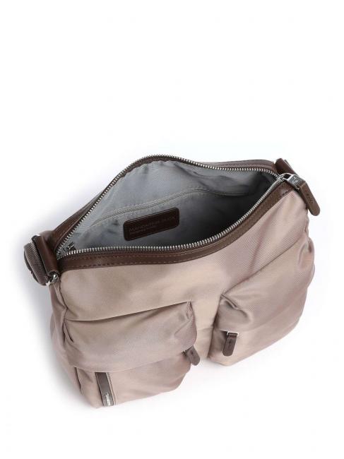 HUNTER sac d'&eacute;paule castor - Sacs pour Femme