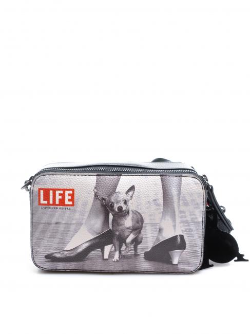 LIFE NINA Mini sac &agrave; bandouli&egrave;re pour appareil photo chiens - Sacs pour Femme