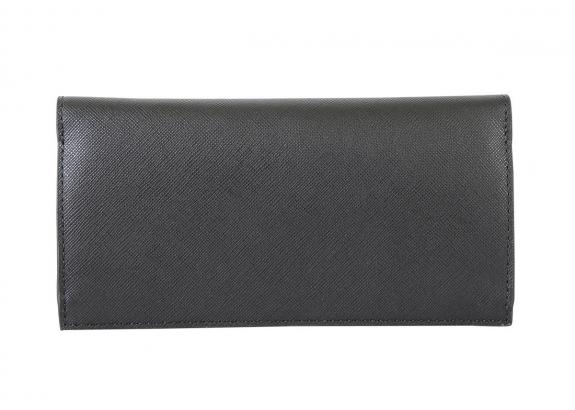 DURINI Grand portefeuille 12 cc et porte-monnaie noir - Portefeuilles Femme