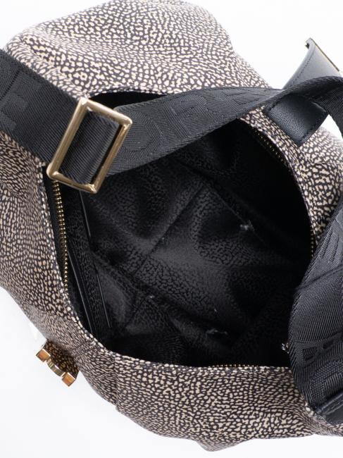HOBO CORTINA MEDIUM Sac à bandoulière moyen OP / NATUREL / NOIR - Sacs pour Femme