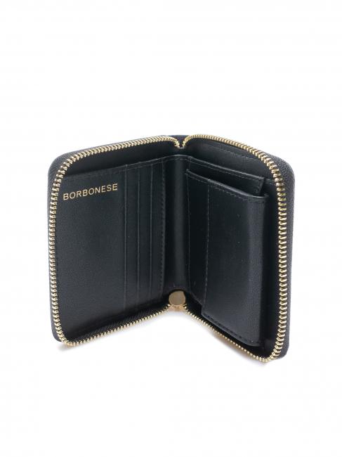 CLASSICA  Portefeuille moyen zippé noir foncé - Sacs de voyage