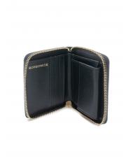 BORBONESE CLASSICA  Portefeuille moyen zippé noir foncé - Sacs de voyage - 2