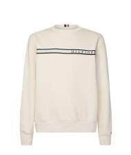 TOMMY HILFIGER TAPED HILFIGER Hommes de Sweat plume blanche - Pulls molletonn&eacute;s - 2