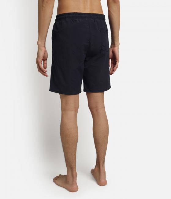 V-MORGEX Maillot de bain long avec logo blu marine - Maillots de bain