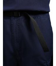 NAPAPIJRI N-DRU Bermuda cargo en coton avec ceinture bleu médiéval - Pantalon - 4