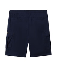 NAPAPIJRI N-DRU Bermuda cargo en coton avec ceinture bleu m&eacute;di&eacute;val - Pantalon - 7