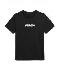 NAPAPIJRI S-BOX SS T-shirt en coton &agrave; bo&icirc;te logo noir 041 - T-shirt - 4